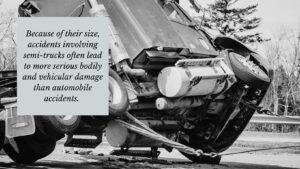 semi truck accident in category Truck Accident