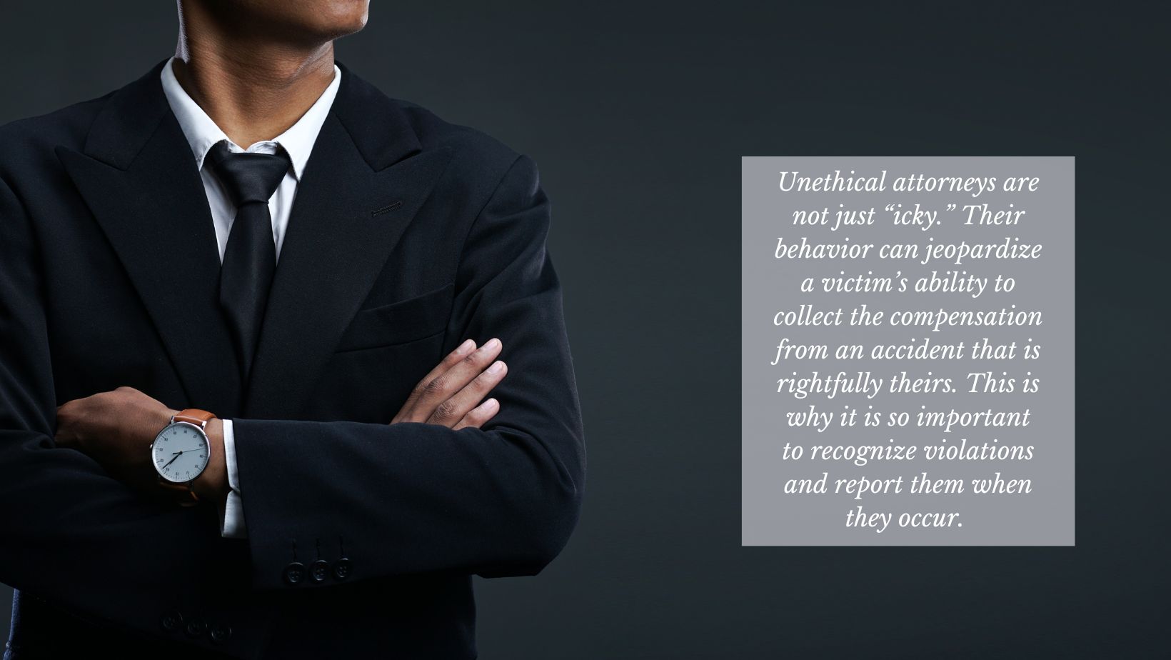 Why Do Personal Injury Attorneys Seem So "Icky?" A Plea to Return to Ethical Marketing 1 unethical personal injury attorney