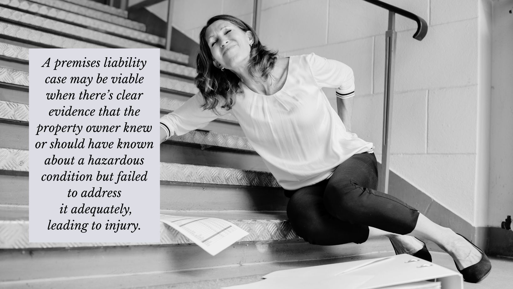 Is Premises Liability the Same as Negligence? 1 injury at a rental property